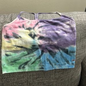 Tye dye crop by PINK